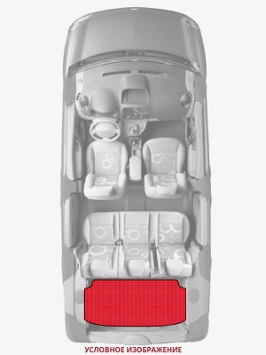 ЭВА коврики «Queen Lux» багажник для Chevrolet Cruze (Suzuki)